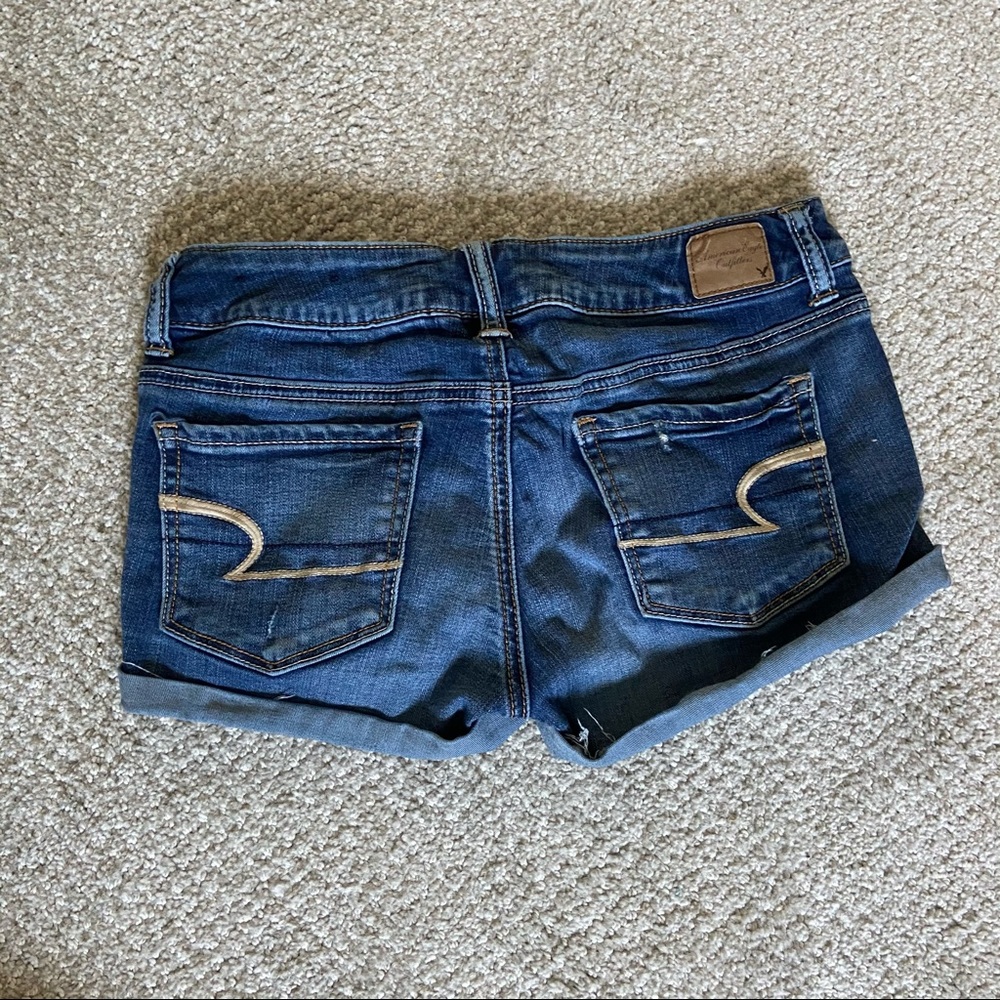 Size 4 American Eagle Jean Shorts- Size 4 only left